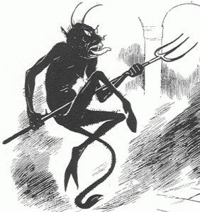 Der Teufel (aus dem "Simplicissimus" 1904) Der Teufel (aus dem "Simplicissimus" 1904)