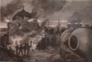 Tinaja-Manufaktur in der Mancha. Druck aus dem Jahr 1882 Tinaja-Manufaktur in der Mancha. Druck aus dem Jahr 1882