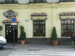 Restaurant "Chikito" in Granada